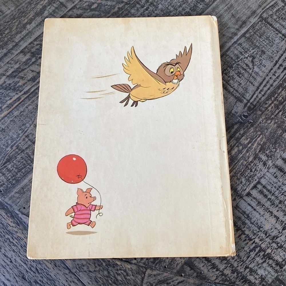 Walt Disney Winnie the Pooh Lot of 3 Vintage Books